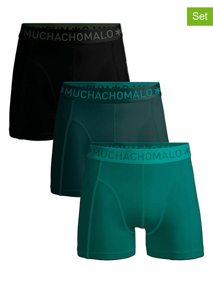 

Боксеры Muchachomalo, черный/зеленый