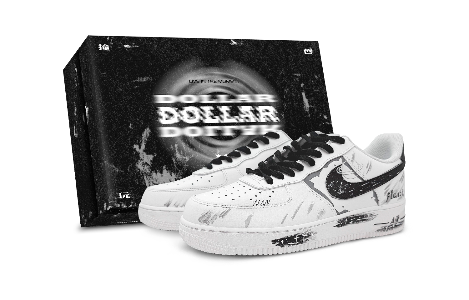 

Кроссовки для скейтбординга Air Force 1 Abrasion Resistant низкие унисекс Nike, белый