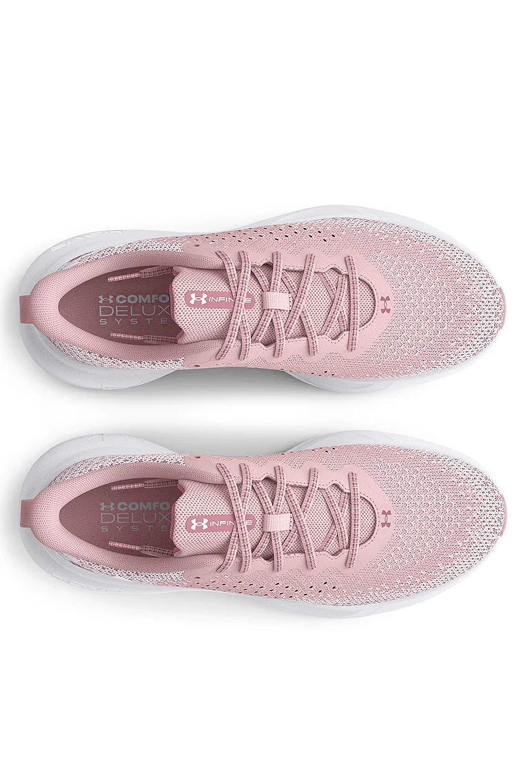 Кроссовки, Infinite Shoes Under Armour, белый/розовый/розовый — фото 4