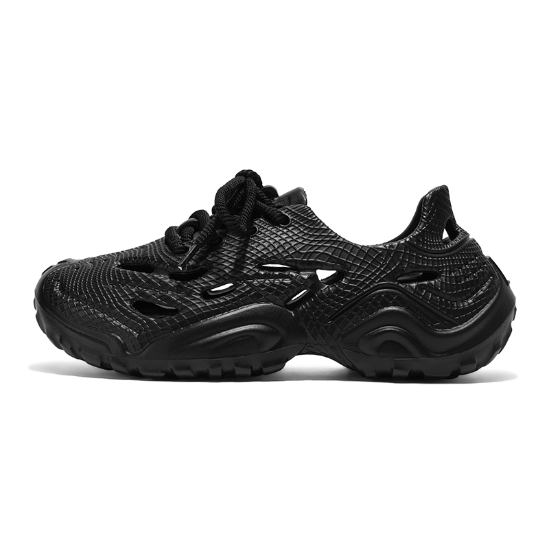 

LONGDUIZHANG Клоги унисекс YC9132 черные Освежающие дышащие, цвет YC9132 Black[Refreshing Breathable]