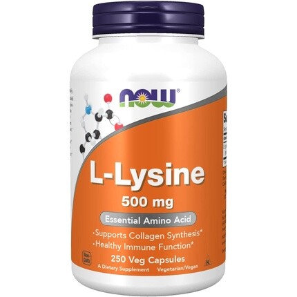 

Now Foods Лизин 500 мг 250 капсул Now Foods Lysine, 500mg, 250