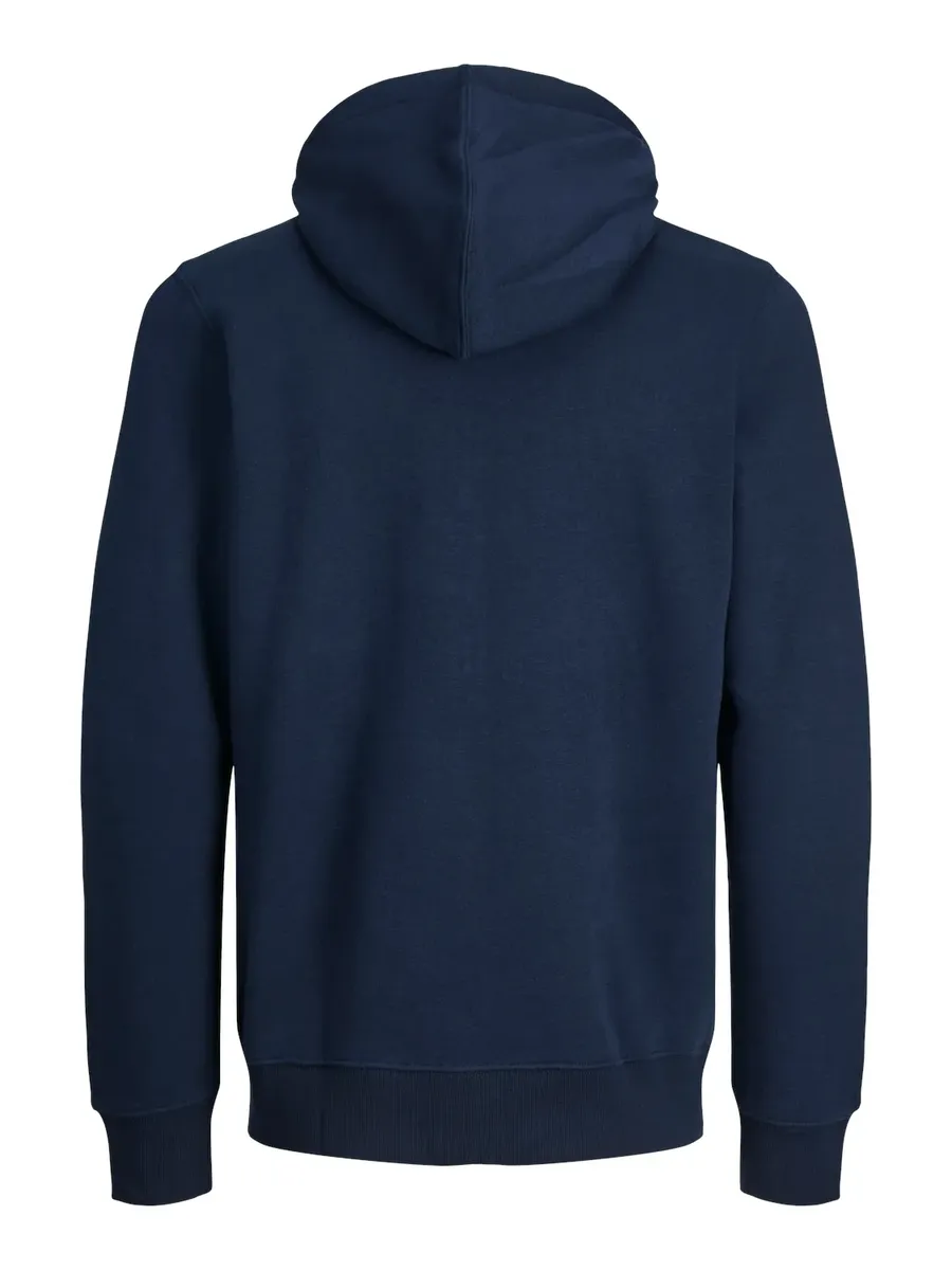 Детская спортивная куртка Jack & Jones "JJEBRADLEY SWEAT ZIP HOOD NOOS JNR" Jack & Jones Junior, синий — фото 2
