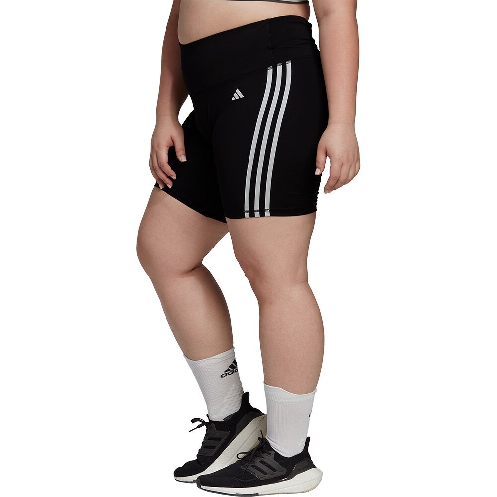 

Леггинсы adidas Essentials 3 Stripes High-Waisted Big Short, черный