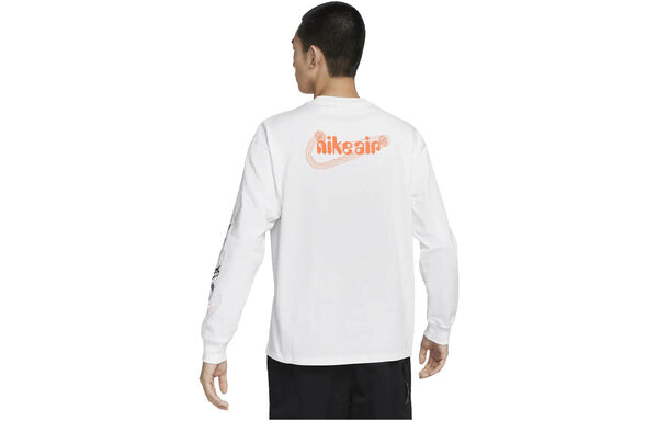 Футболка Nike Sportswear Tee 'White', белый — фото 2
