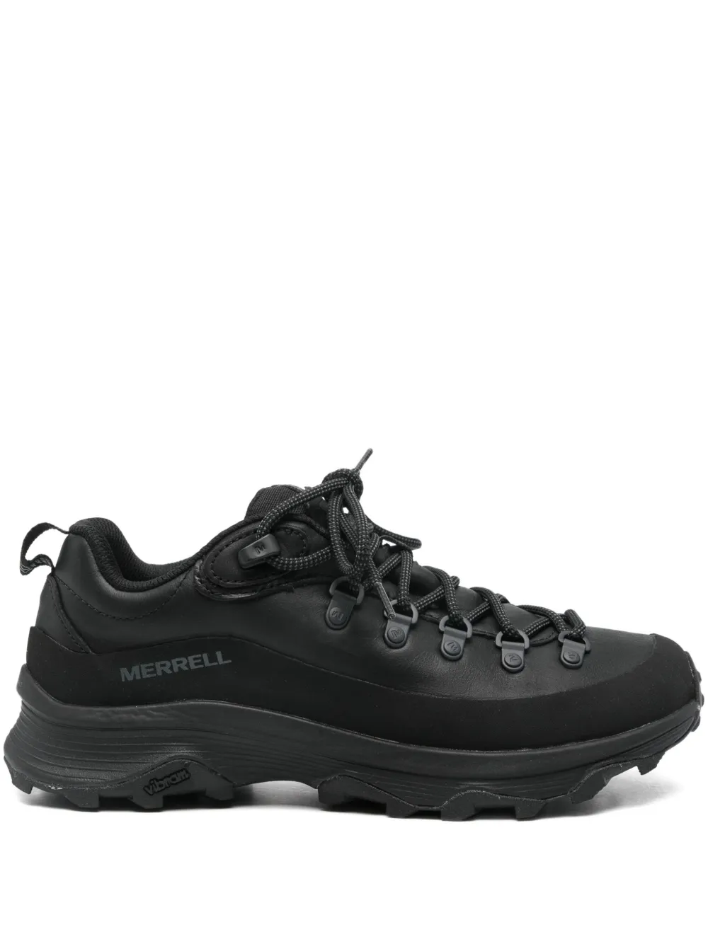 

Кроссовки с шнуровкой и панельным дизайном Merrell, черный