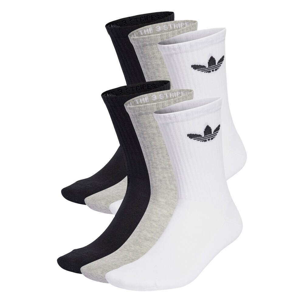 

Носки ADIDAS ORIGINALS Trefoil Cushion Crew, серый