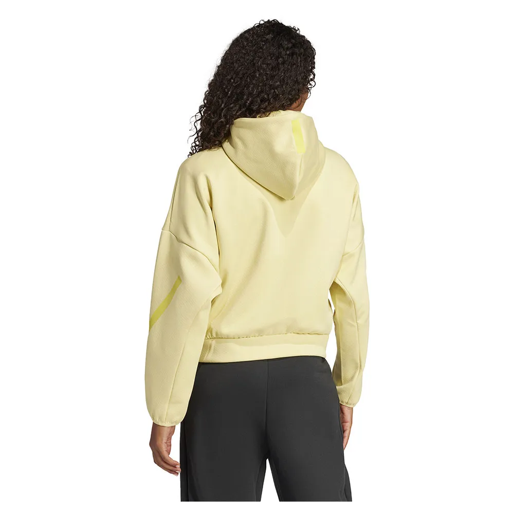 Толстовка adidas Z.N.E full zip, желтый — фото 2