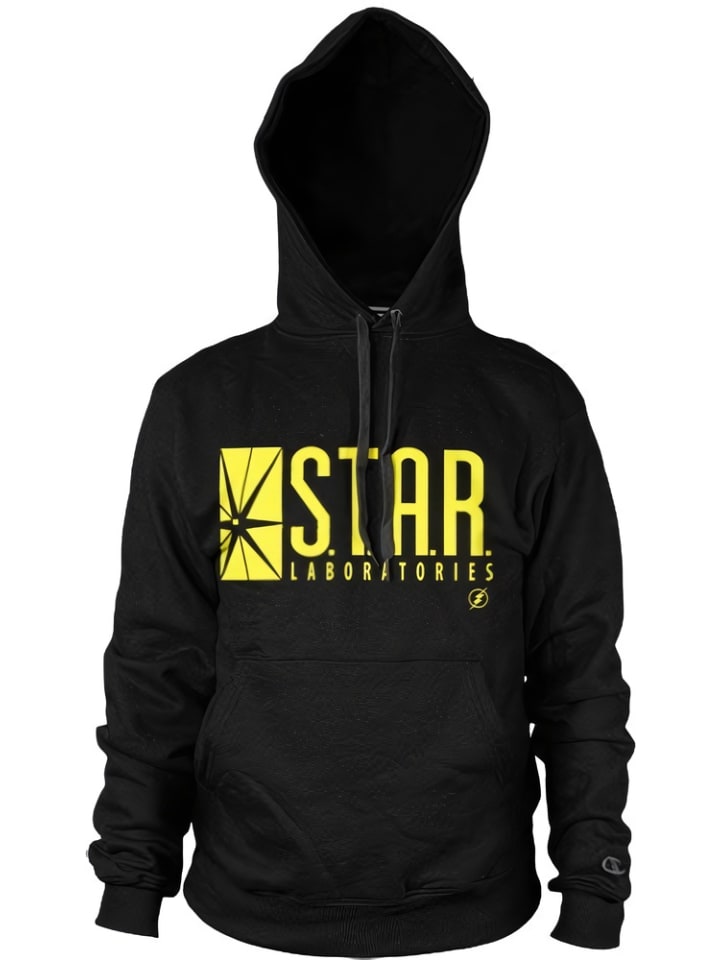 

DC Flash Худи "Star Laboratories Big Tall Hoodie" черного цвета, Черный, DC Flash Худи "Star Laboratories Big Tall Hoodie" черного цвета