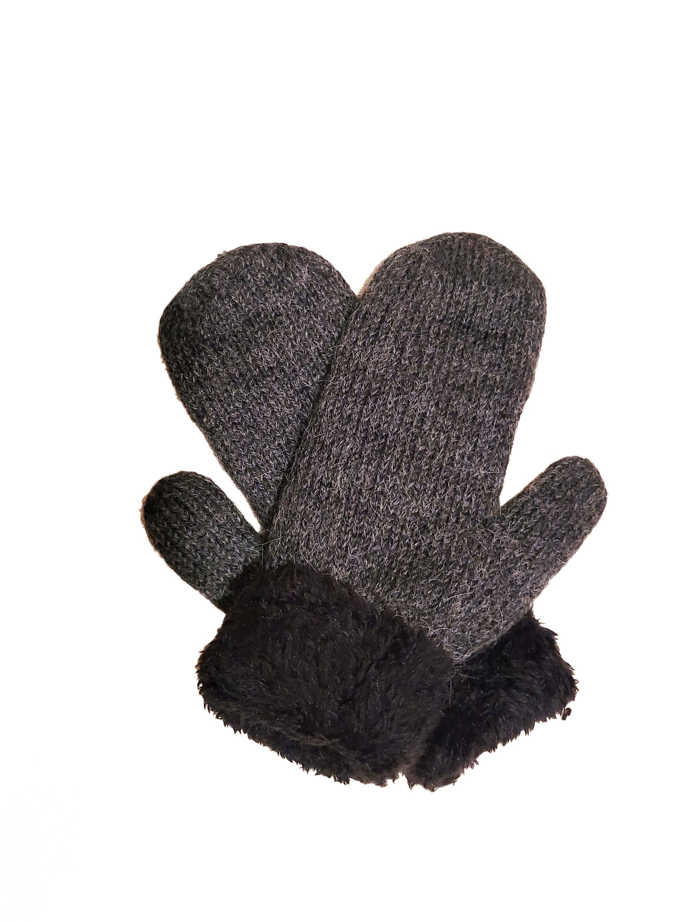 

Posh Gear Варежки 'Guantiforaggio' в темно-сером цвете