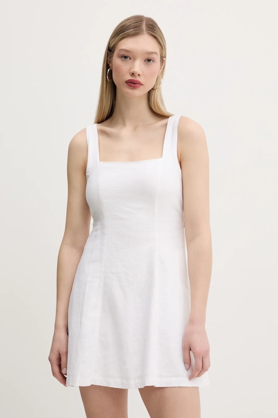 

Льняное платье Hollister Co., белый
