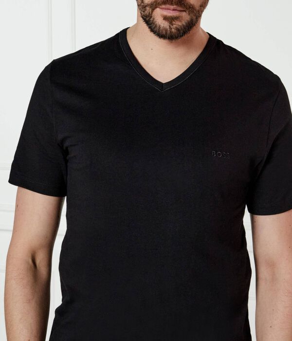 Комплект классических футболок Boss Regular Fit, 3 штуки — фото 4