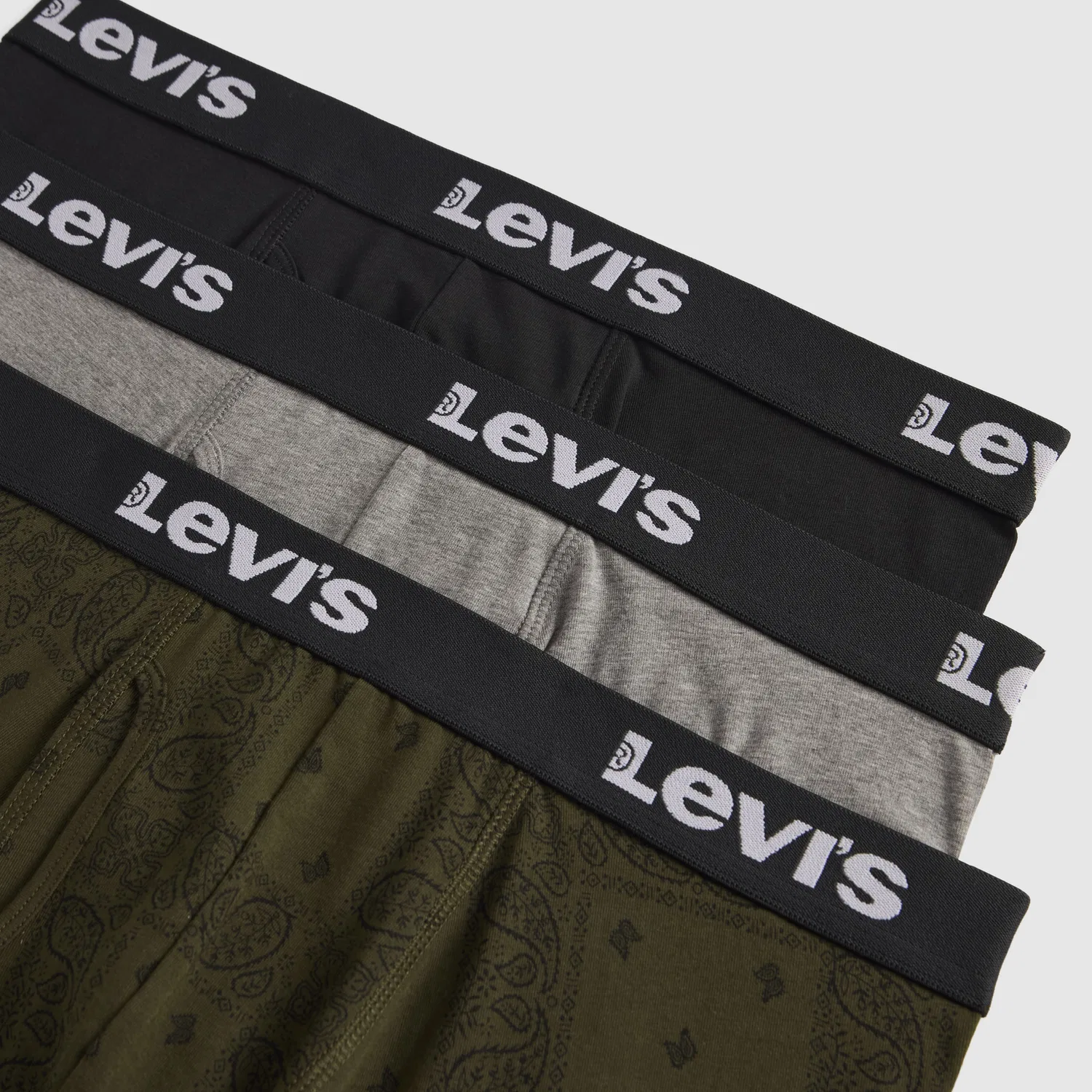 Боксеры-банданы (3 шт.) Levi's, Multi-Color — фото 2
