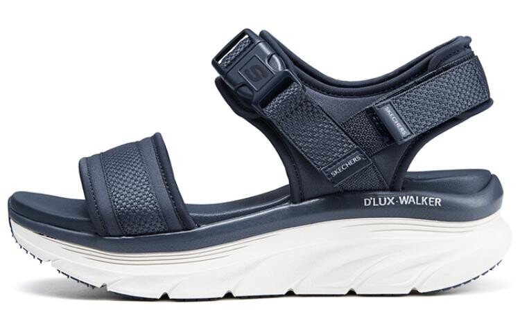 Пляжные сандалии женские темно-синие Skechers