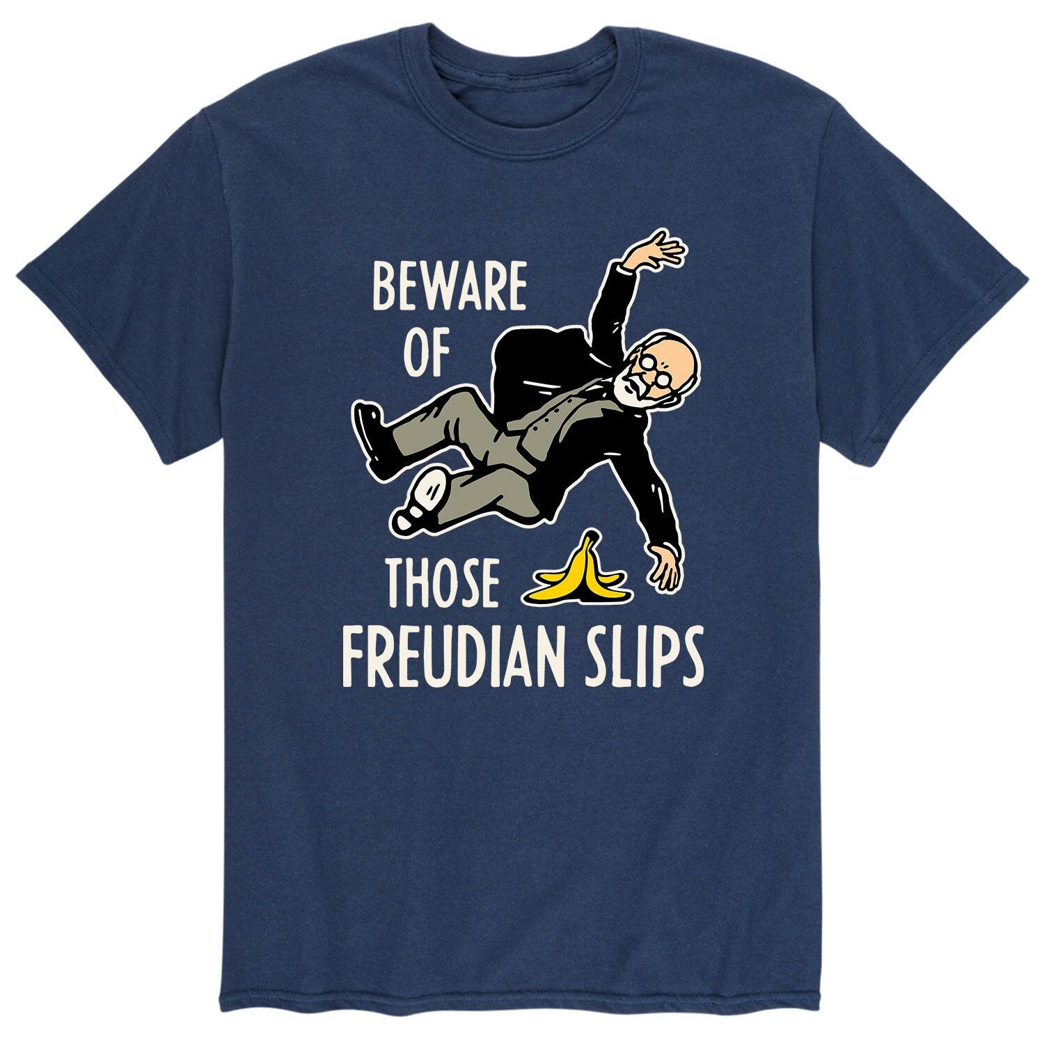 

Мужская футболка-комбинация Beware Freudian Licensed Character