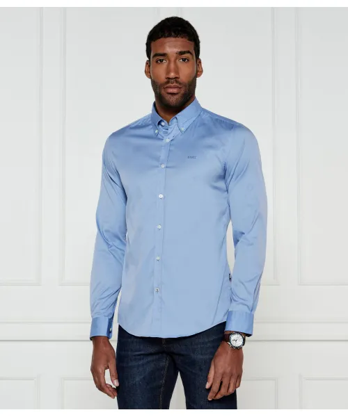

Рубашка H-roan-bd-e-c1-243 Slim fit Boss, синий