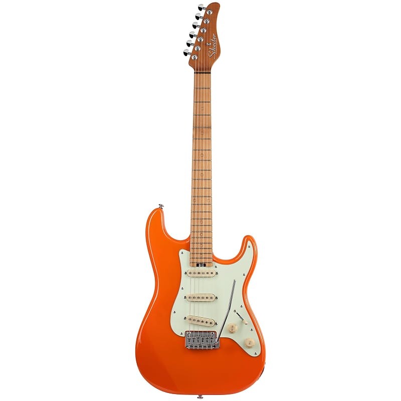 

Электрогитара Schecter Nick Johnston Traditional SSS Electric Guitar, Atomic Orange