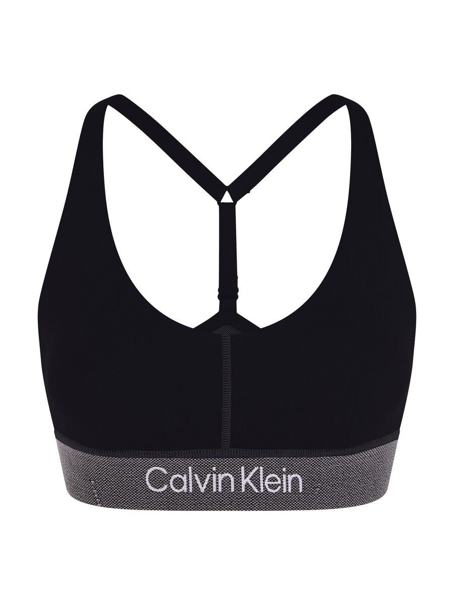 

Спортивный бюстгальтер без косточек Calvin Klein Sport, черный