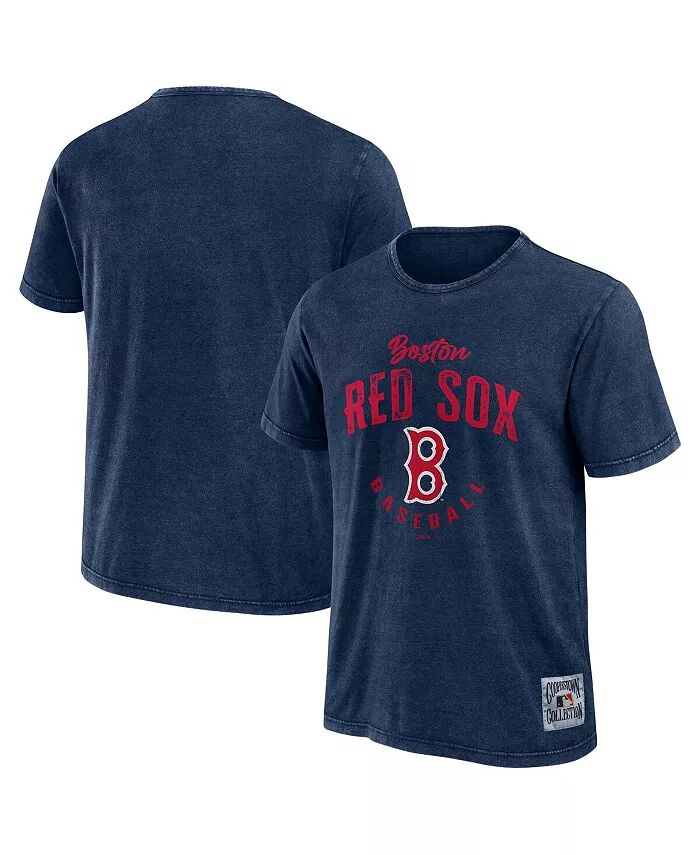 

Мужская темно-синяя футболка New York Mets Cooperstown Collection Washed Fanatics