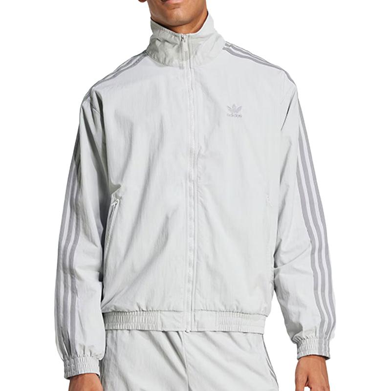 Adidas Originals Спортивная куртка Sportlife мужская серая, Gray — фото 3