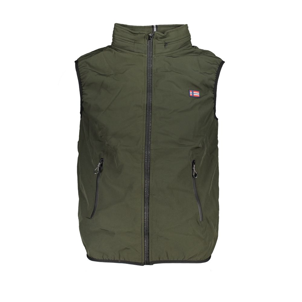 

Зеленая куртка из полиэстера Nautica