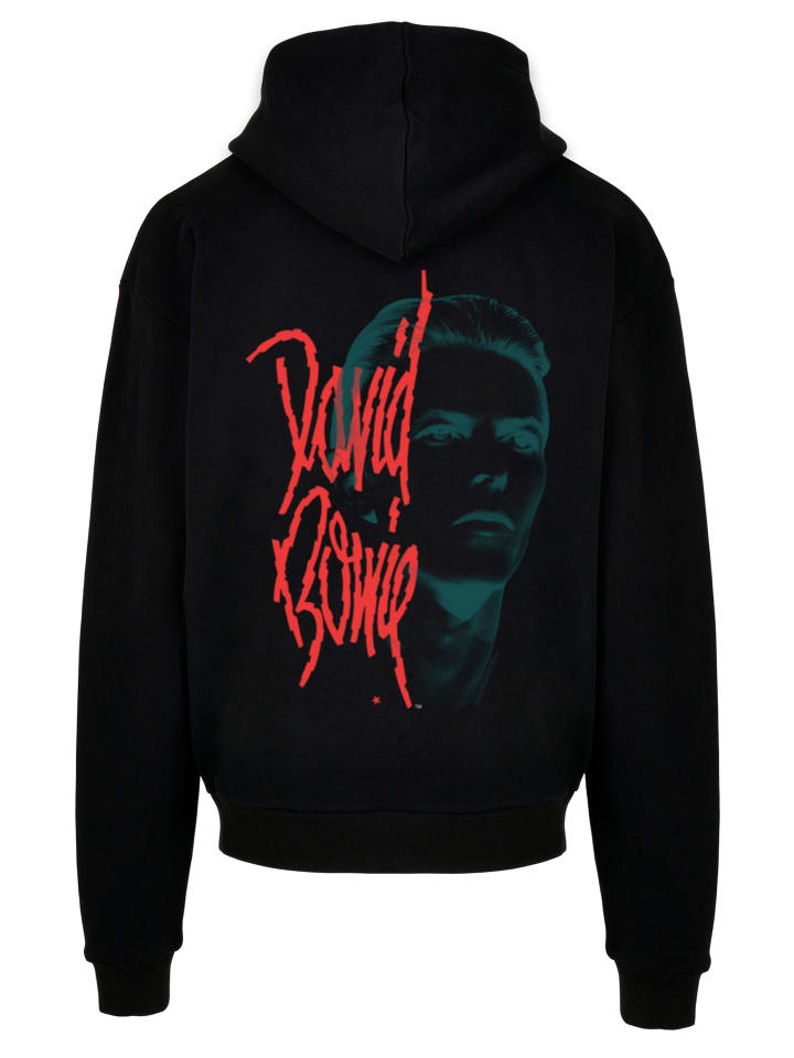 

Ультратяжелая толстовка с капюшоном David Bowie Music Band Mono Stare черного цвета F4NT4STIC