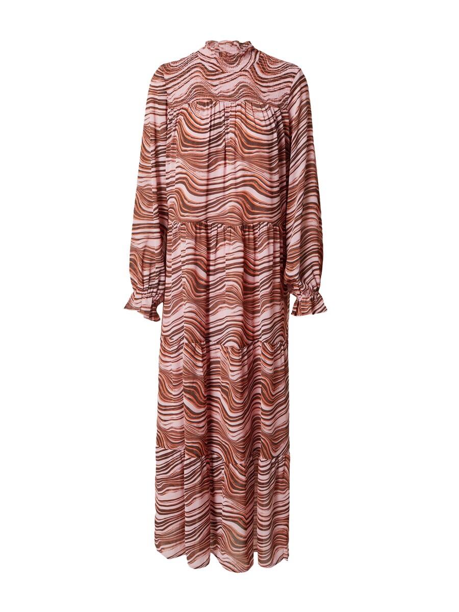 

Платье макси MSCH COPENHAGEN Dress Panthea, цвет light orange/dark orange/rose