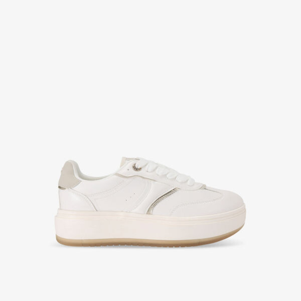 

Кроссовки Kick с плетеной подошвой и низким верхом Kg Kurt Geiger, белый