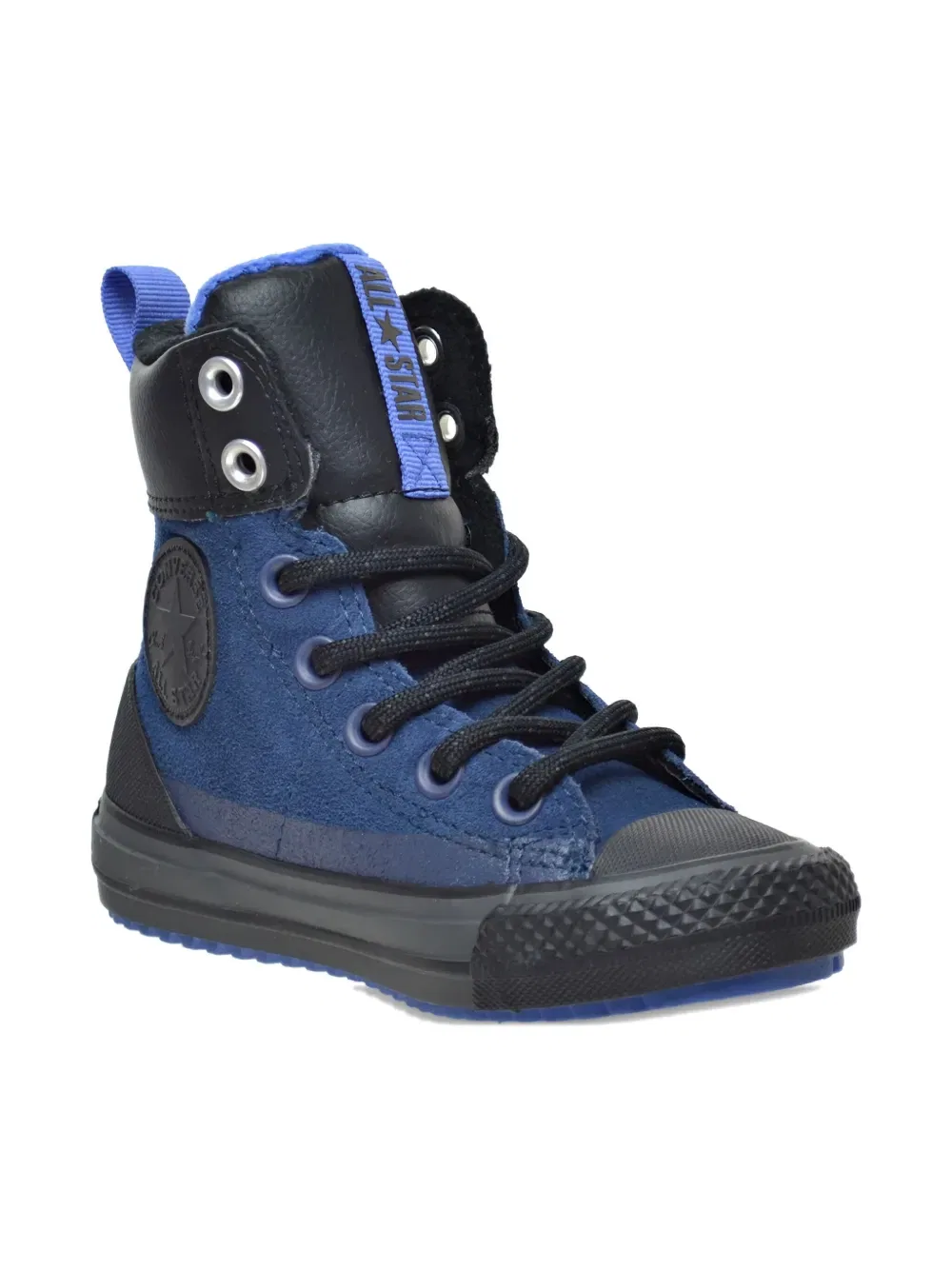 Кроссовки Chuck Taylor All Star Asphalt "темно-синие/кислородно-синие/черные" Converse Kids