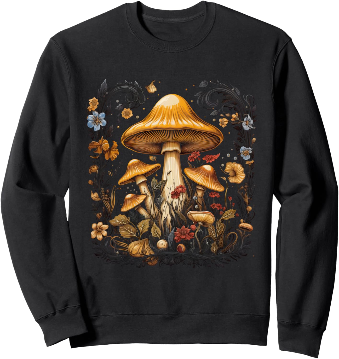 

Толстовка Cottagecore Goblincore And Fairycore Stuff, черный