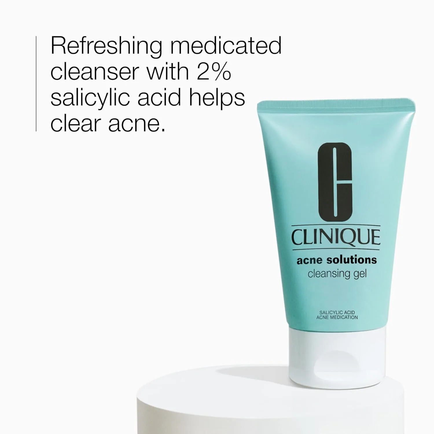 Гель для умывания Clinique — Очищающий гель Acne Solutions Oil Control с % салициловой кислотой для проблемной кожи, 120 мл — фото 2