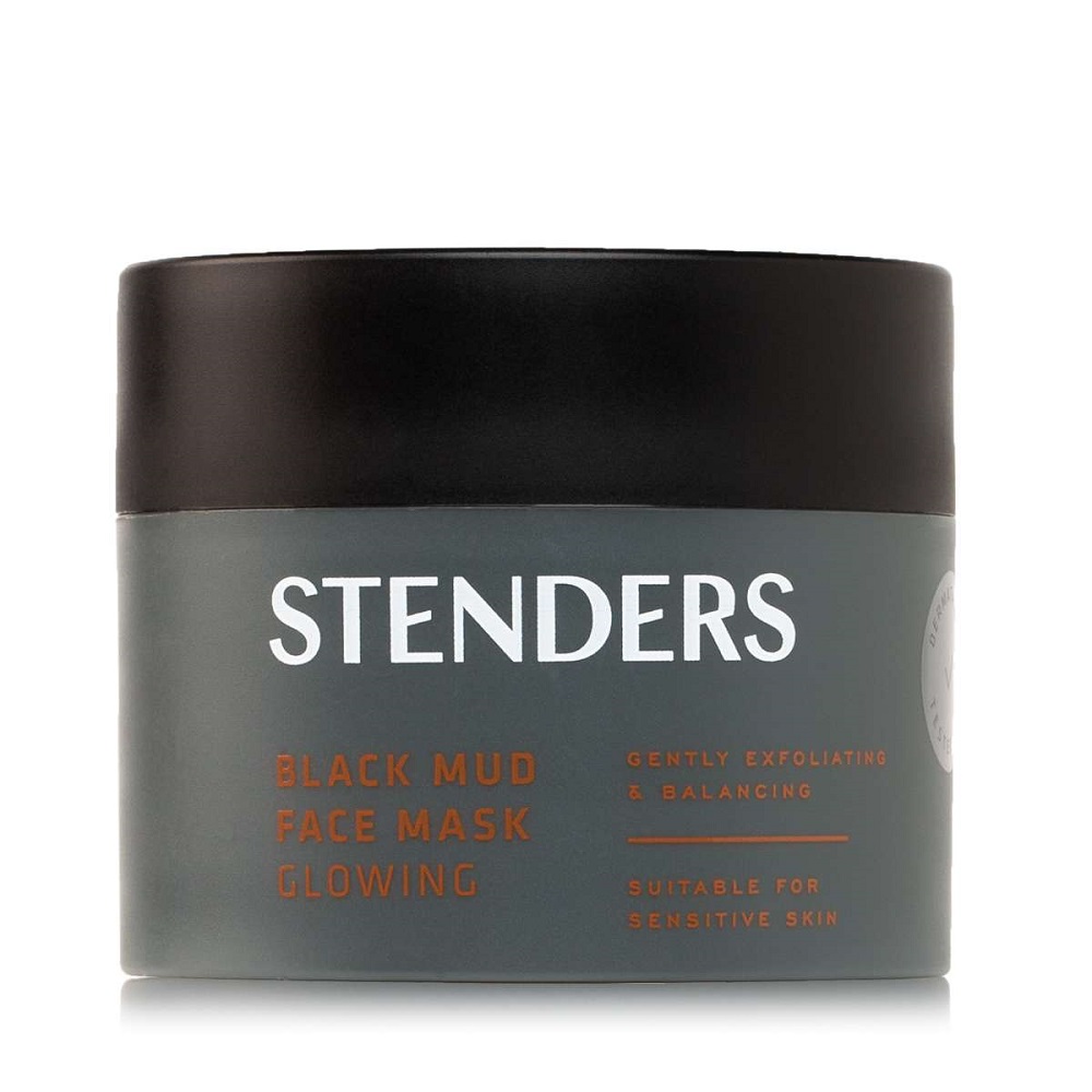 

Черная грязевая маска для лица black mud face mask Stenders, вес 50 гр.