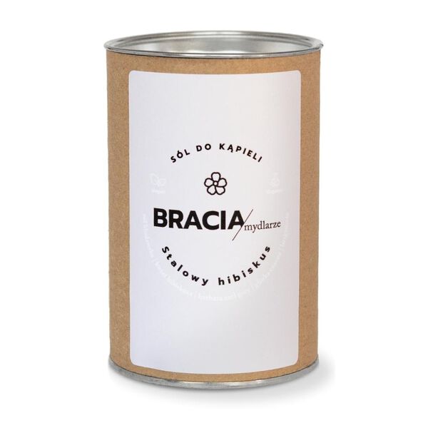 

Соль для ванн стальной гибискус, 300 г Bracia Mydlarze