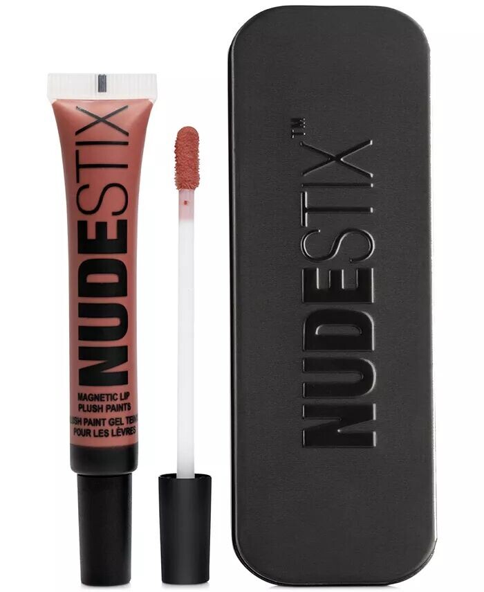 

Магнитная плюшевая краска для губ Nudestix, цвет Tahiti Hottie