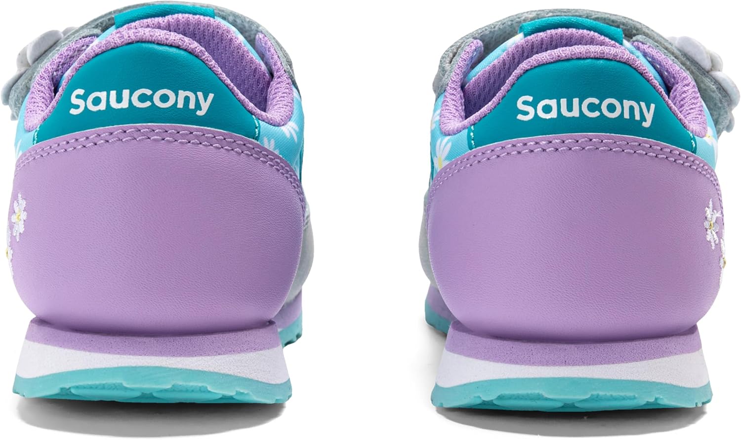 Детские кроссовки Saucony Baby Jazz на липучках, бирюзовый — фото 3