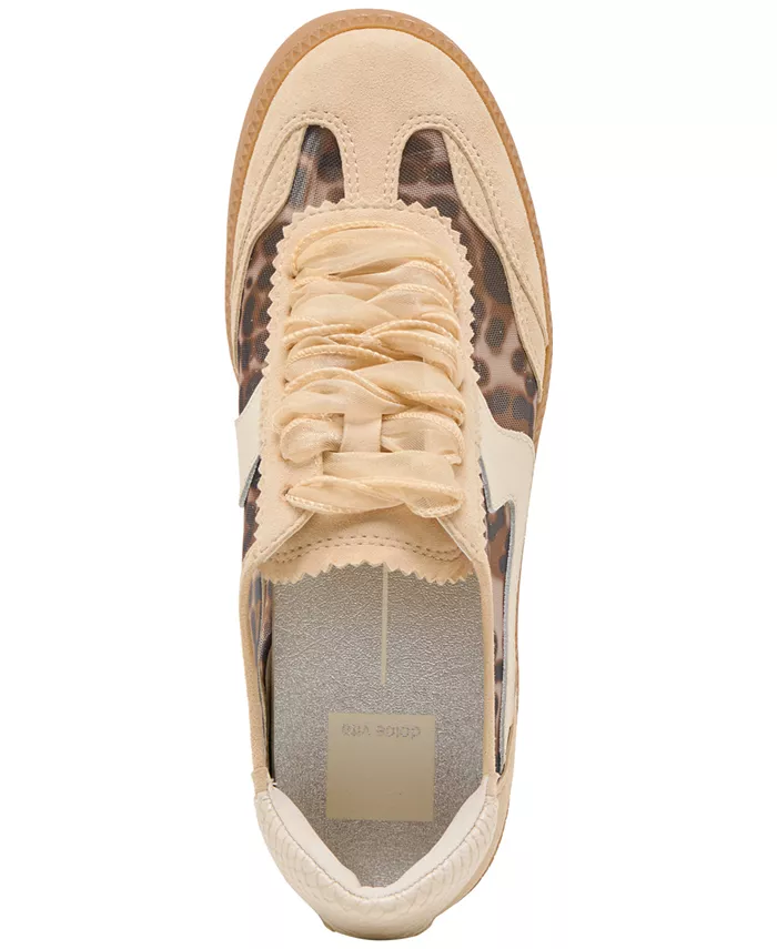 Женские кроссовки Notice Mesh Low Profile на шнуровке Dolce Vita, желтый — фото 4