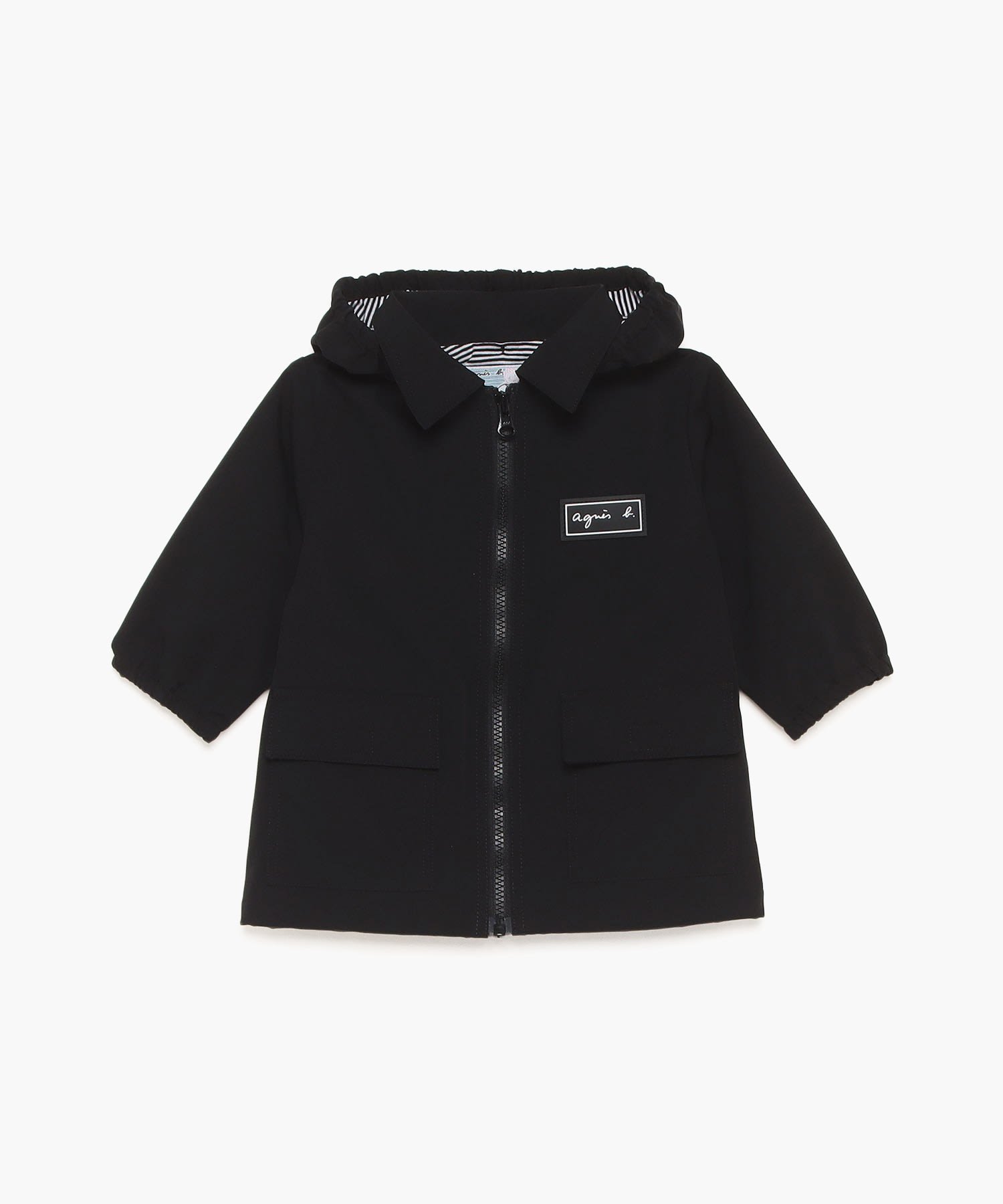 Детская дождевая парка Agnes B. Enfant, black
