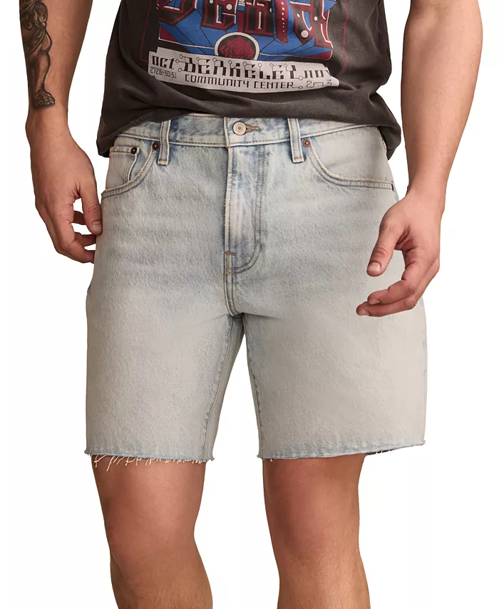 

Мужские свободные джинсовые шорты 8" Lucky Brand, синий