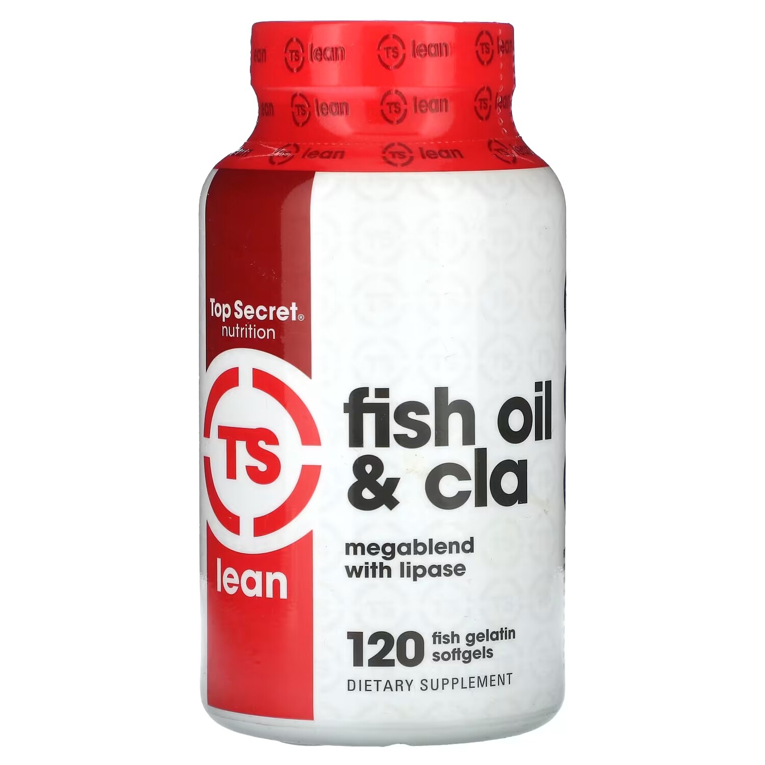 

Рыбий жир и мегабленд Top Secret Nutrition CLA с липазой, 120 мягких капсул