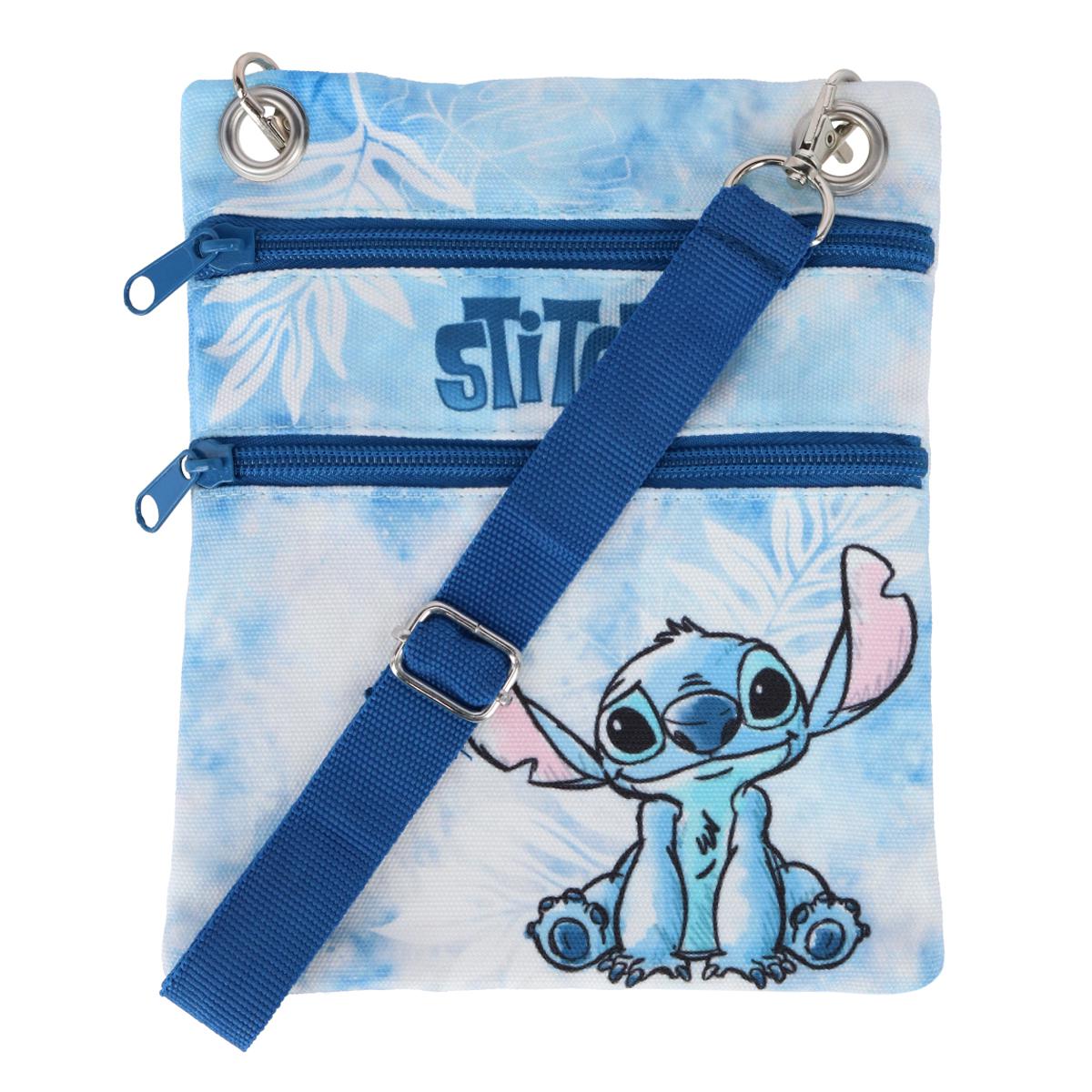 

Сумка-переноска Disney Stitch Blue Passport Jerry Leigh, синий