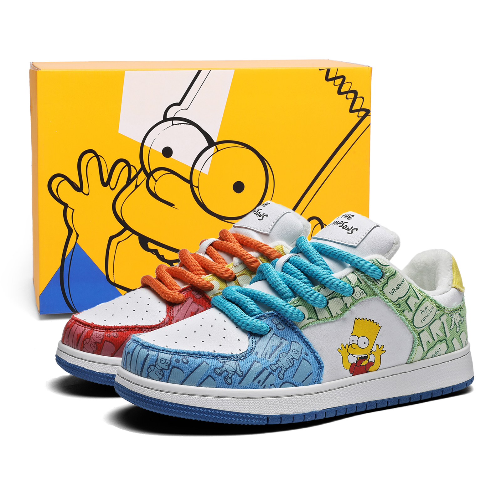 

The Simpsons Разноцветные утепленные унисекс кеды, цвет Mismatched (Fleece-Lined)