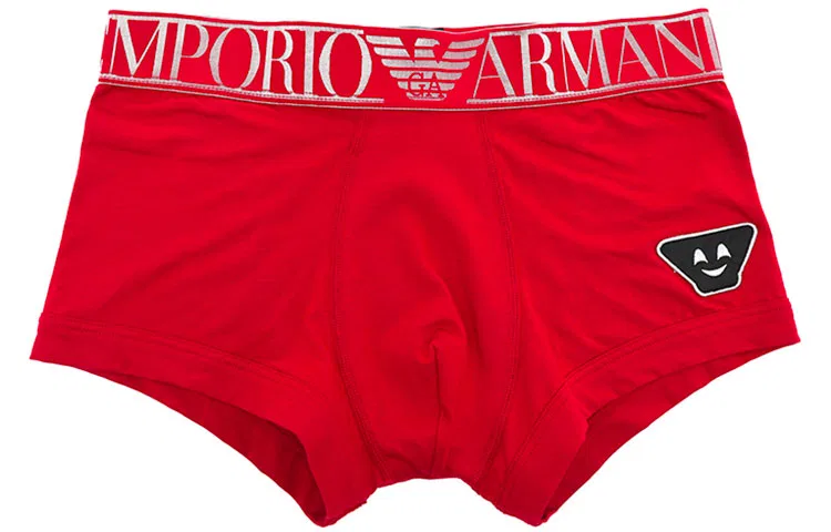 Боксеры Emporio Armani красные