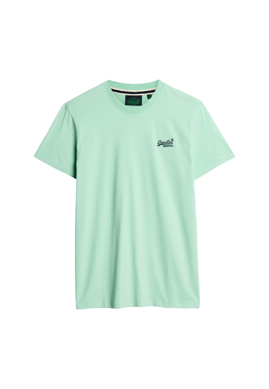 

Рубашка Superdry Essential, цвет Mint/Dark green
