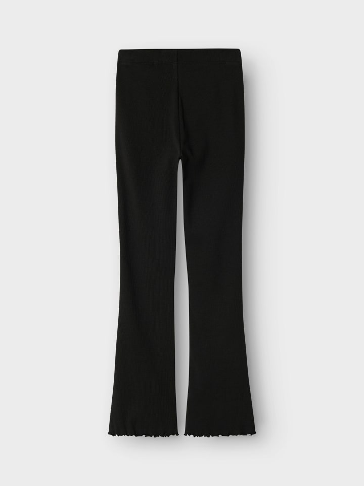 Name it Леггинсы NKFNAKAL BOOTCUT LEGGING черного цвета — фото 2