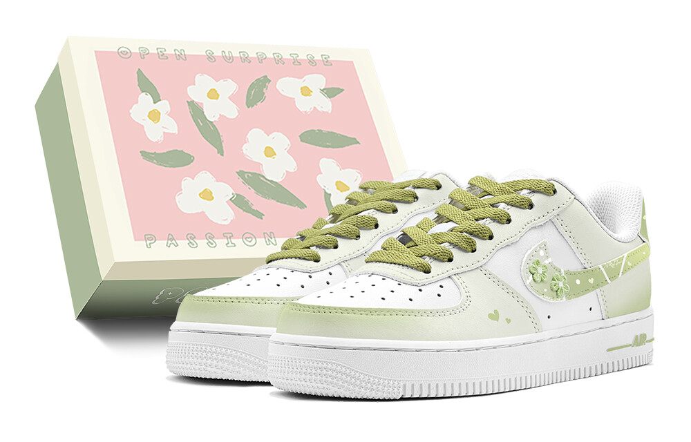 

Женские кроссовки для скейтбординга Nike Air Force 1, Acid Yellow