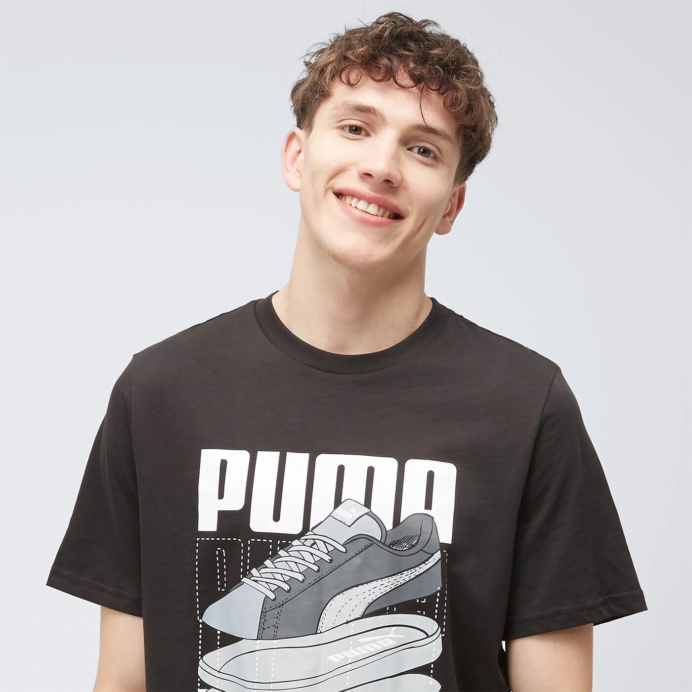 

Футболка Puma с рисунком, черный