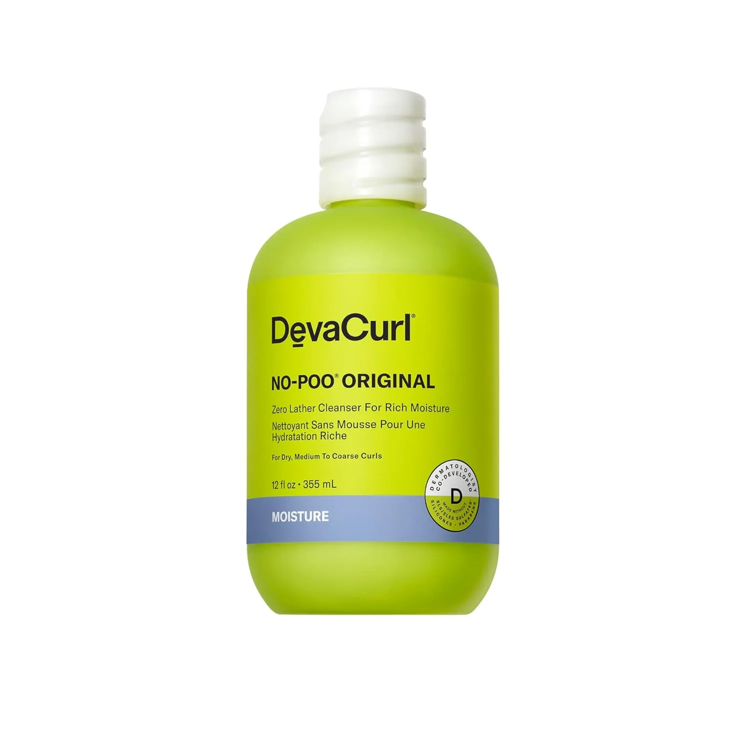 Гель для умывания DevaCurl — No-Poo Original - непенящееся очищающее средство для интенсивного увлажнения | Не