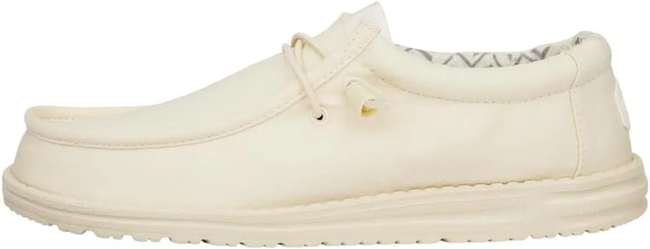 Лоферы мужские HEYDUDE Wally Stretch, Stone White