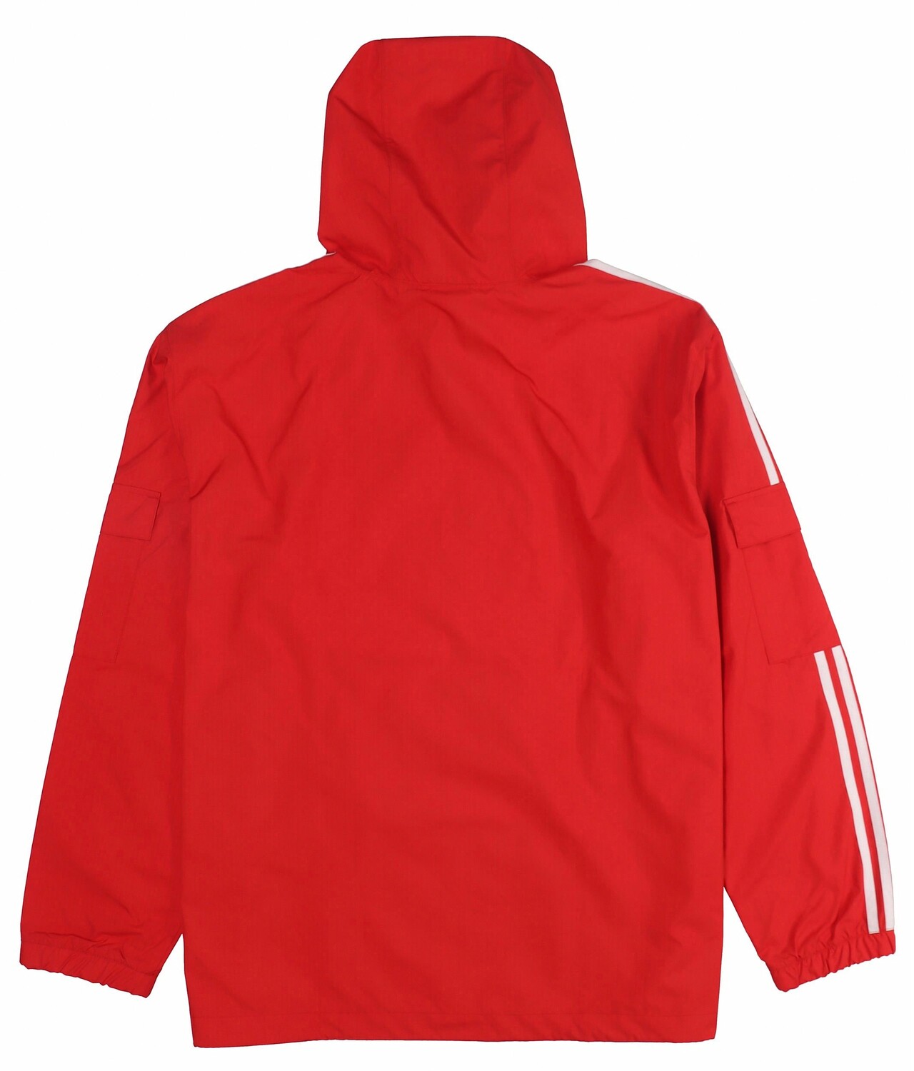 Куртка с тремя полосками, мужская, алая Adidas Originals, цвет Scarlet — фото 2