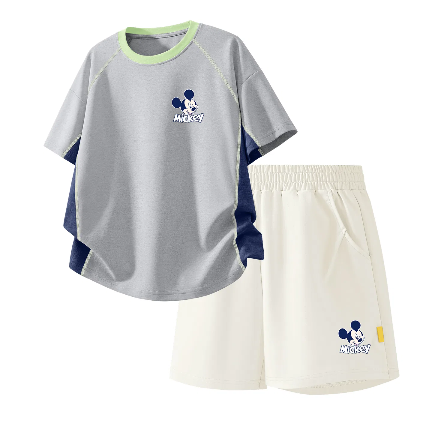 Детский спортивный костюм Casual Sportswear 2 Piece Set Disney, Blinky K Gray+Blinky K_Bottom Right Mist White