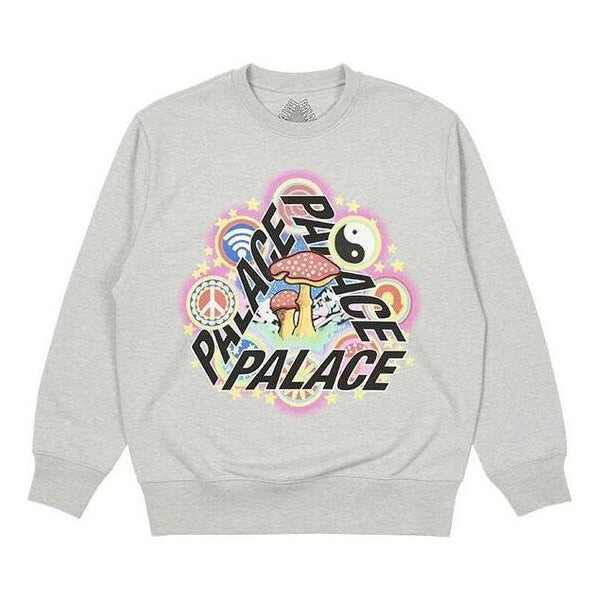 

Свитер bun 5g crew sweater 'grey' Palace, серый